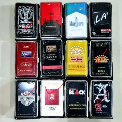 kotak bungkus motif rokok lokal