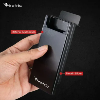 kotak rokok aluminium slider