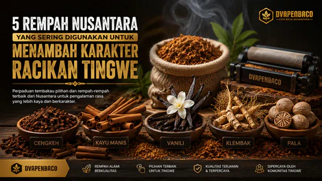 bumbu tambahan tembakau tingwe